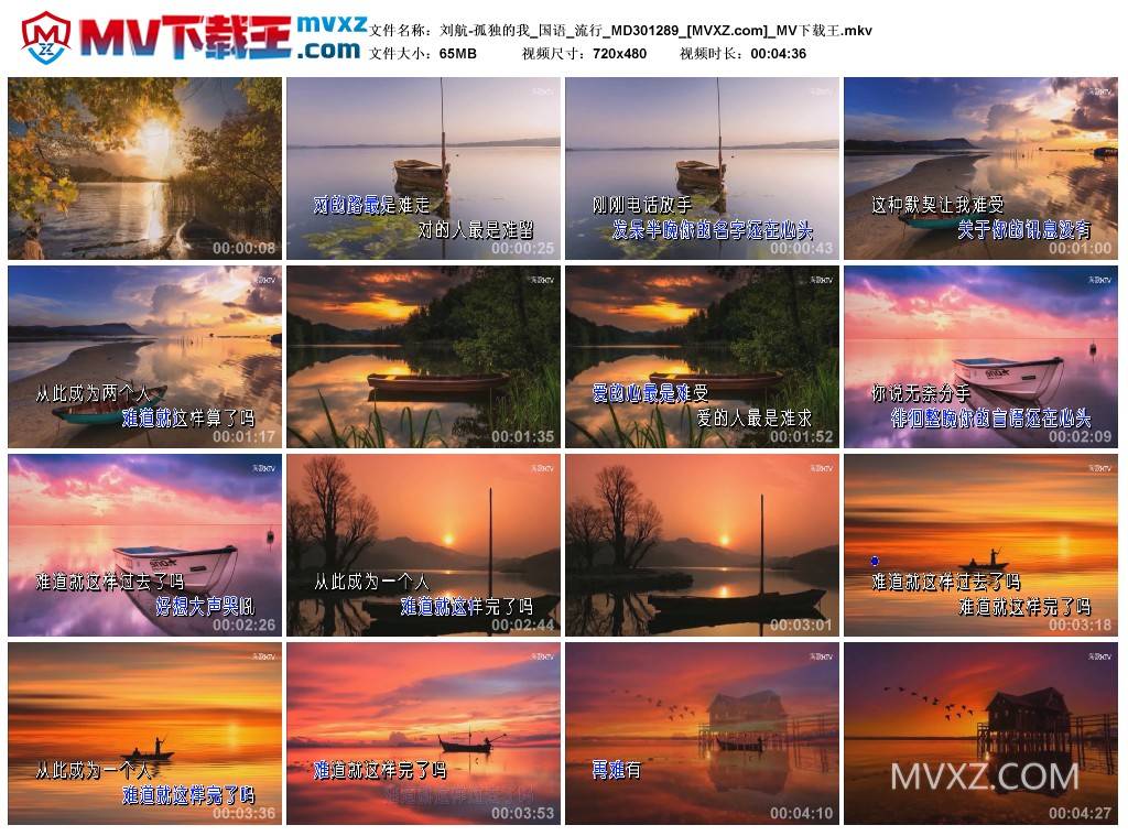 刘航-孤独的我_国语_流行_MD301289